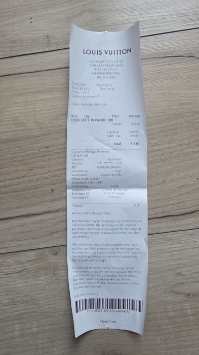 Louis Vuitton Pacific Chill