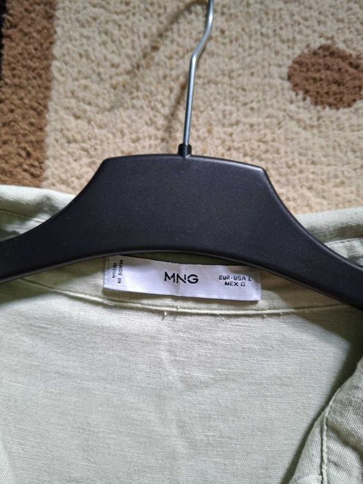 Salopeta verde deschis Mango