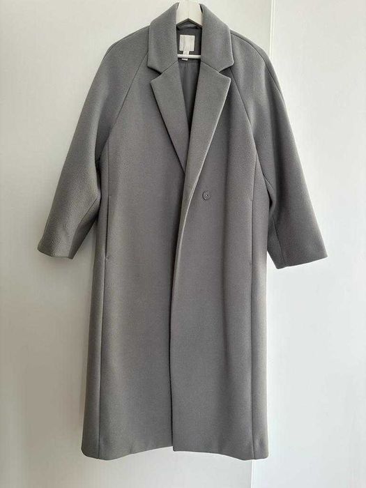 Palton de iarna gri, H&M