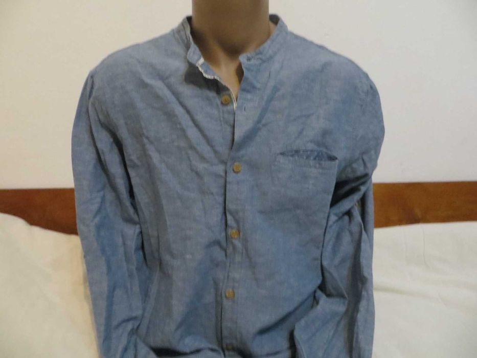 Мъжки ризи с дълъг ръкав от лен Dressmann, Uniqlo, WE, Zara,  Rewash