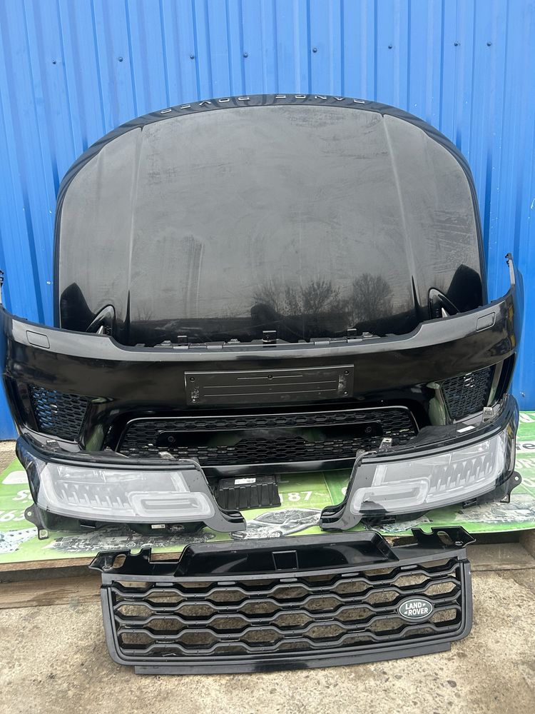 Bară față, capotă, faruri , trager, aripi Range Rover Sport Facelift