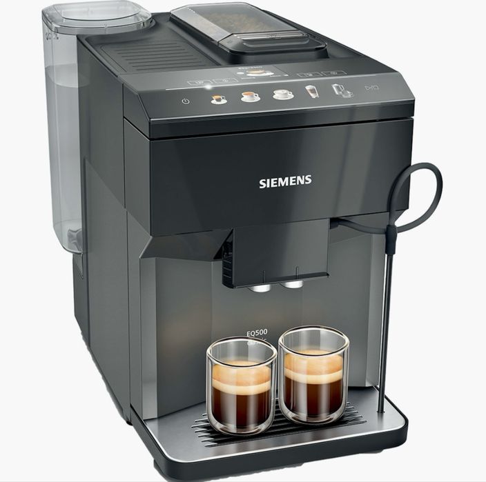 Expreso automat de cafeacu boabe , cafea maccinata si capucino Siemens