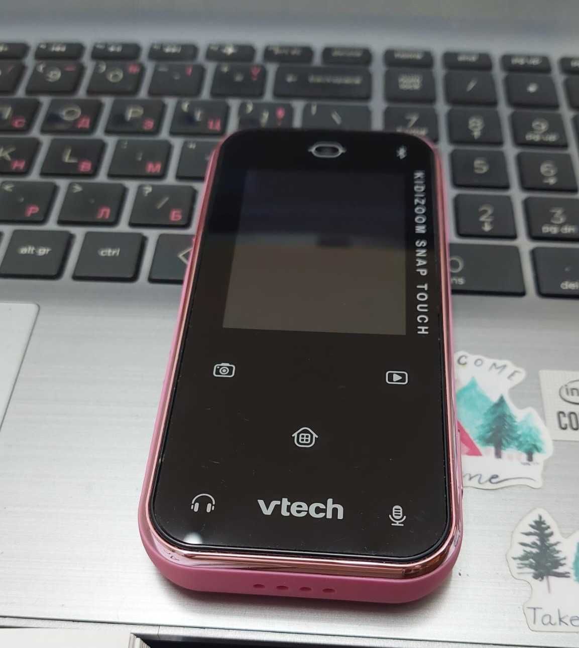 Vtech Интерактивна играчка фотоапарат  Kidizoom Snap Touch Pink