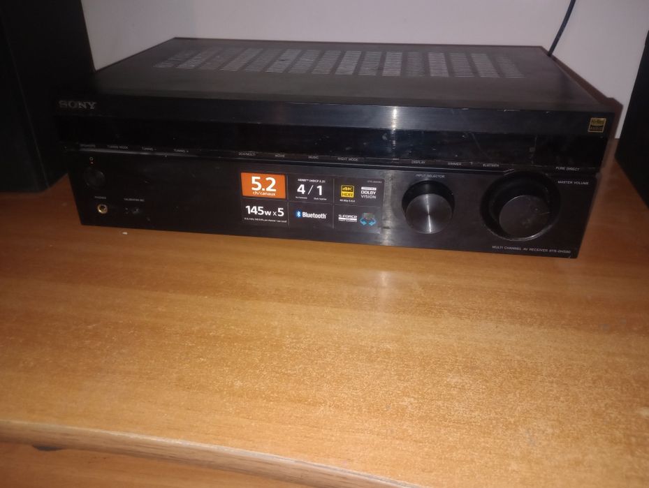 Amplificator Sony STR-DH590, 5 X 145 W, 5 HDMI, 4K, Bluetooth, USB