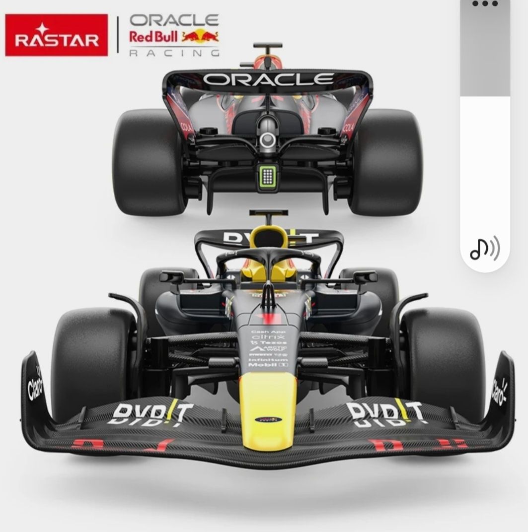 Радиоуправляемый автомобиль RASTAR Red Bull RB18 1:18 для взрослых