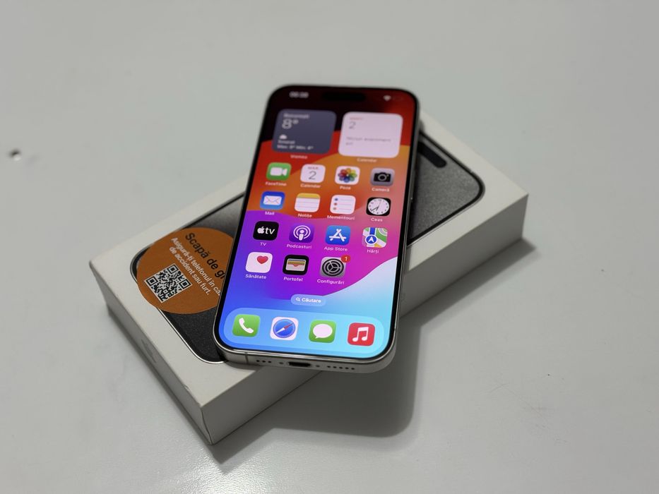Iphone 15 Pro 256GB Alb