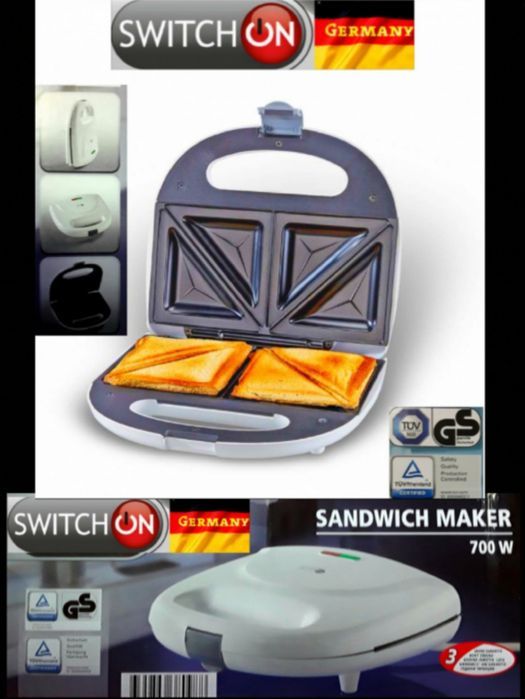 SANDWICHMACKER SWICHON (Germania) 700 W cu termostat - NOU - 50 Lei