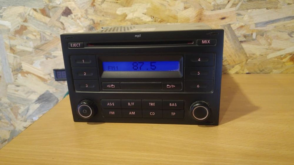 Радио VW CD RCD 200 RCD 210 RCD 300 RCD 310 mp3