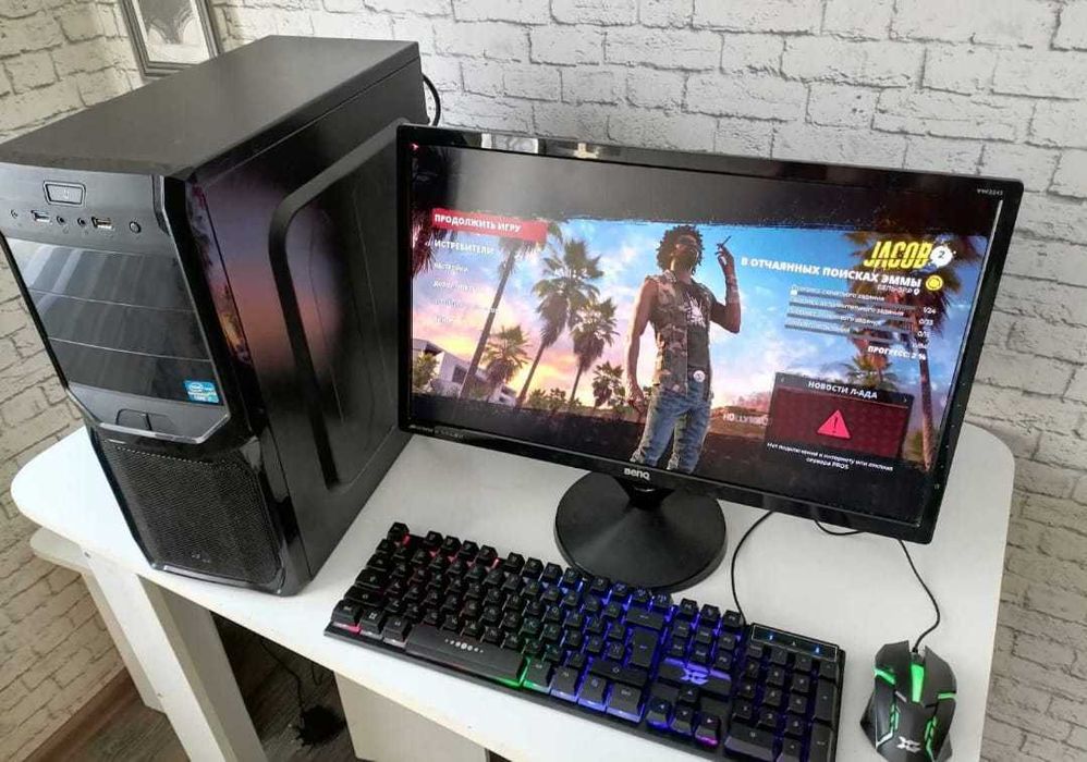 Мощный игровой ПК Core i7+GTX 1060 6gb!