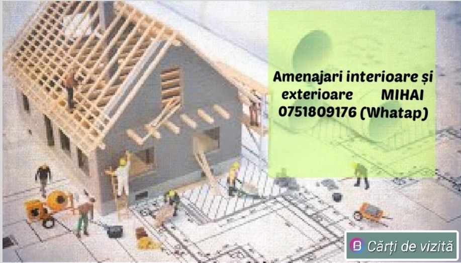 Renovari case,apartamente(interioare/exterioare) preturi avantajoase!