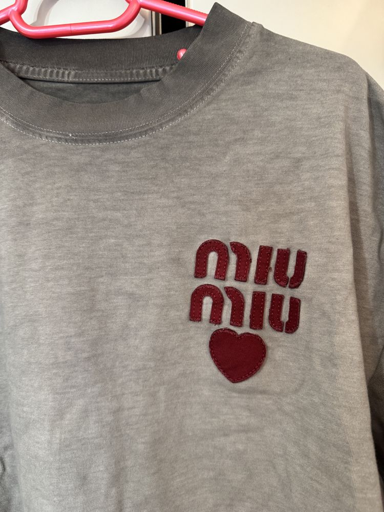Tricou nou Miu Miu