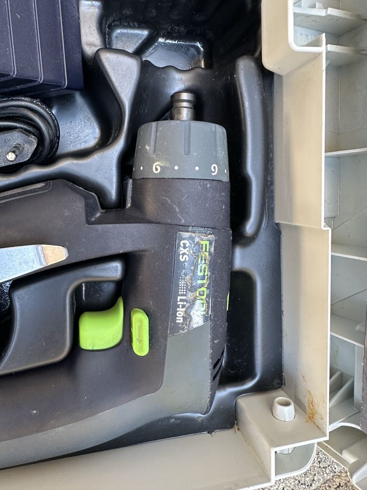Festool txs 10,8 v 3 mandrine