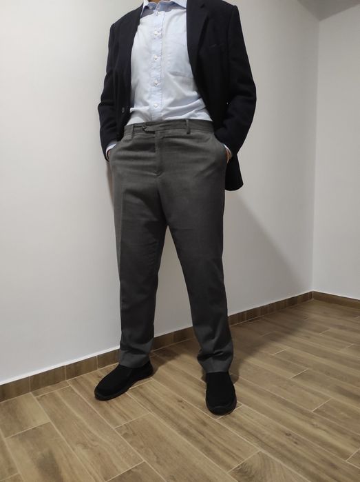 Costum bărbătesc lână made in Italy/cămașă