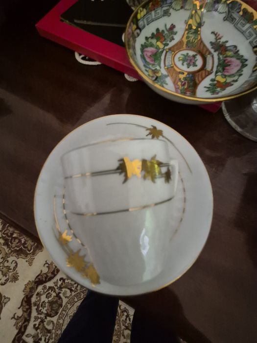 Set cescute cafea, portelan 6 pesoane