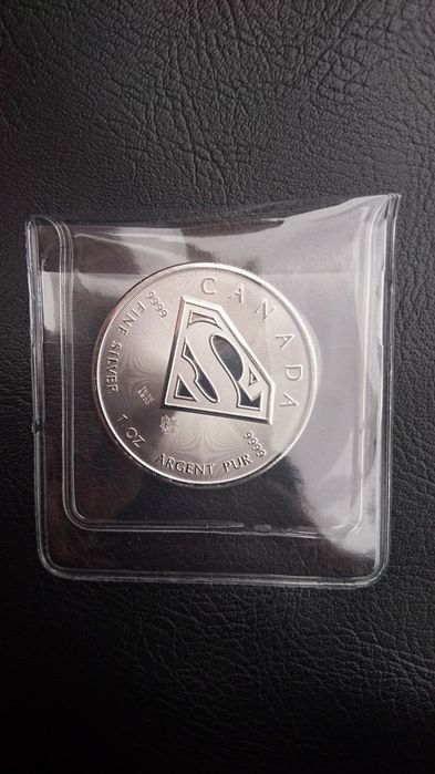 Moneda Argint Superman