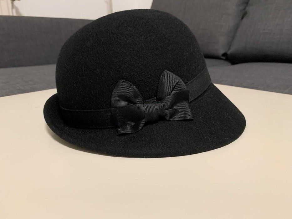 Palarie fetru dama marime 54 negru