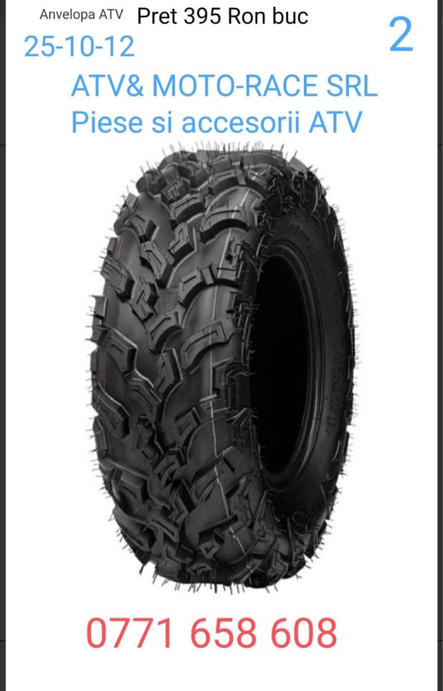 Anvelope atv Cauciucuri atv orice model si dimensiune det la tel