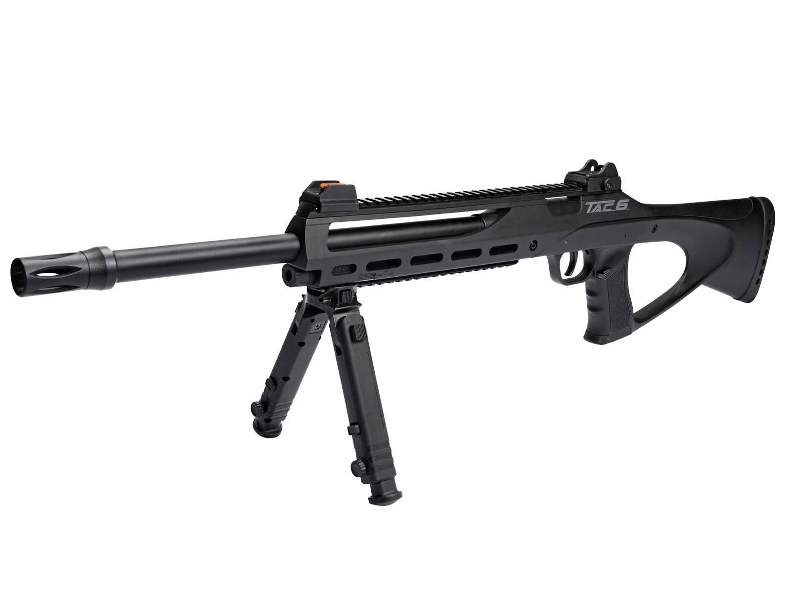 Pusca airsoft TAC6 cu luneta + 1000 bile 0.40gr + 10 CO2 + 1cp silicon