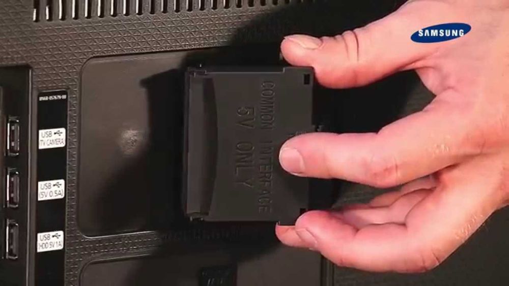 Adaptor CI+ TV Samsung smart card pentru decodarea canalelor