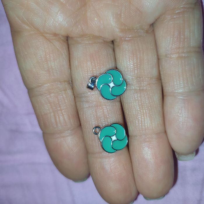 Подвеска серебро 925 с эмалью