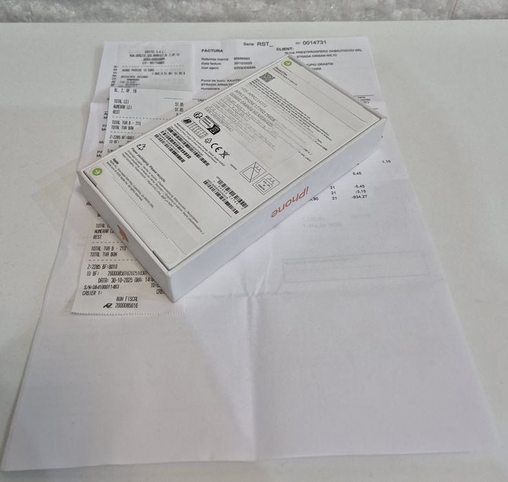 iPhone 17 Pro 256GB. SIGILAT ! 2 Ani Garantie