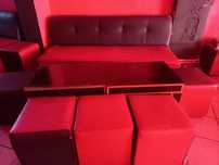 Mobilier bar. 7 canapele .35 tabureti .8 mese.