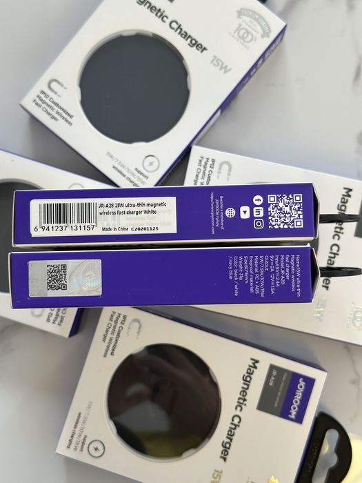 Incarcator Wireless Joyroom JR-A28 15W Universal Negru/Alb/Albastru