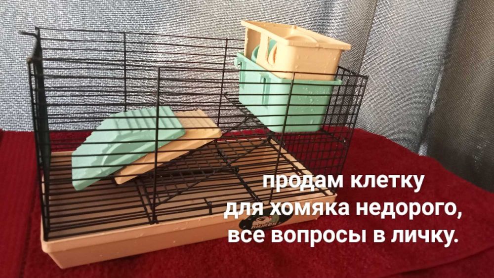 Продам недорого клетку