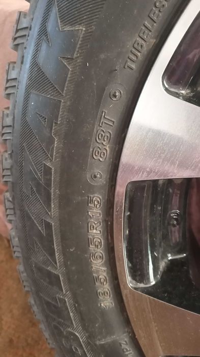 Шины зимние на дисках R15