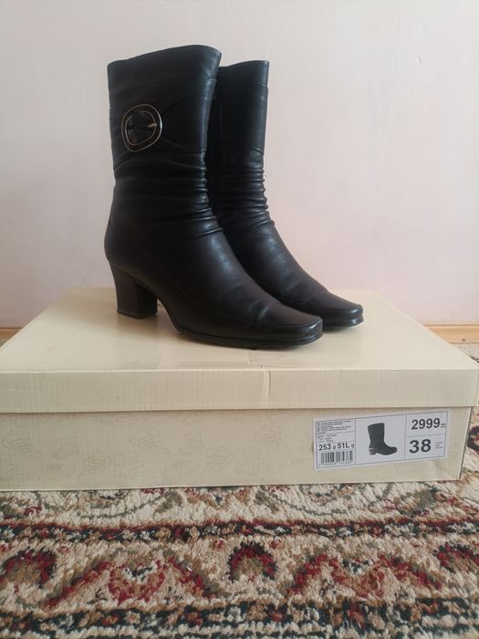 Сапоги женские новые. Жаңа Етік 38 размер. Қысқы. Зимние