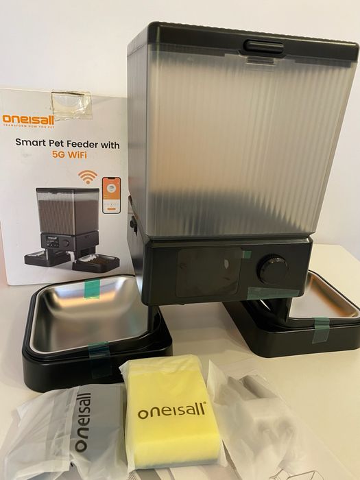 Безжична WI-FI 5g автоматична хранилка за котки и кучета