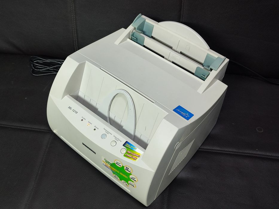 Лазерный принтер Samsung ML-1210, драйвера есть на все версии Windows