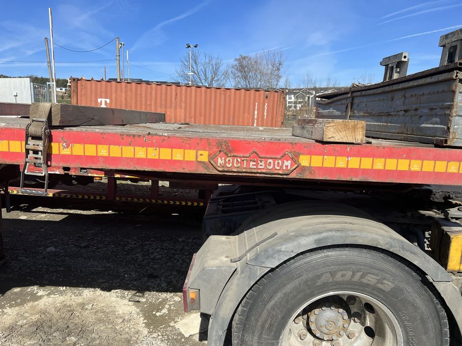 Nooteboom semitrailer 4 axe extensibil