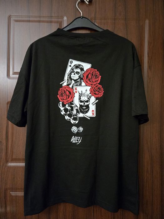 Черни тениски с щампа