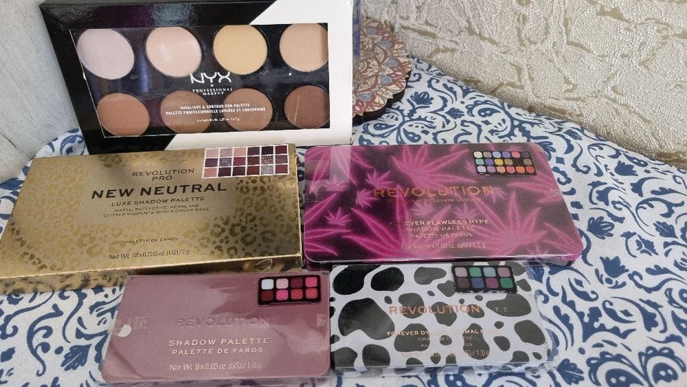 Сенки за очи и палитра за контуриране NYX