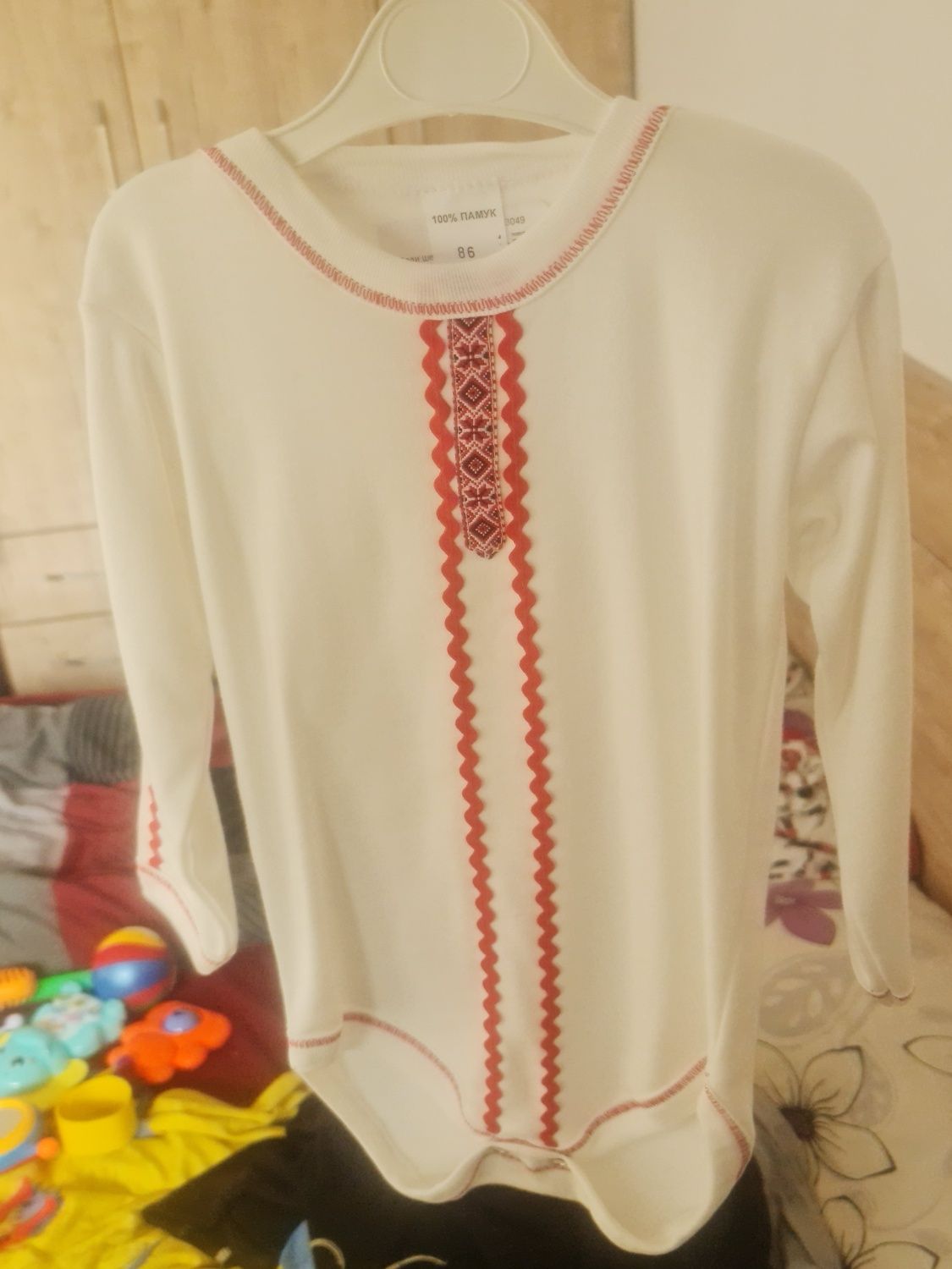 Народно бебешко боди