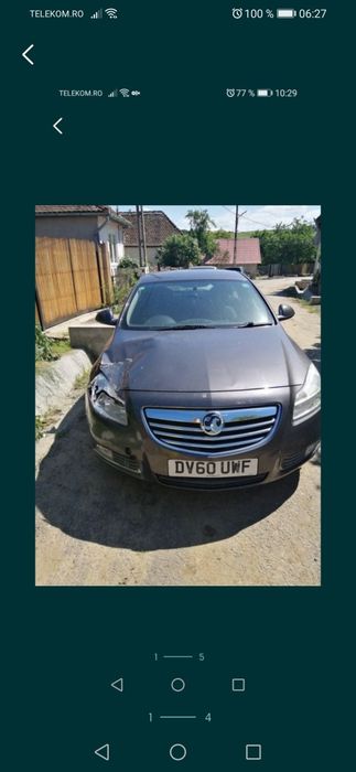 Dezmembrez opel insignia MOTOR Defect BLOCAT 2.0 diesel an 2010 motor