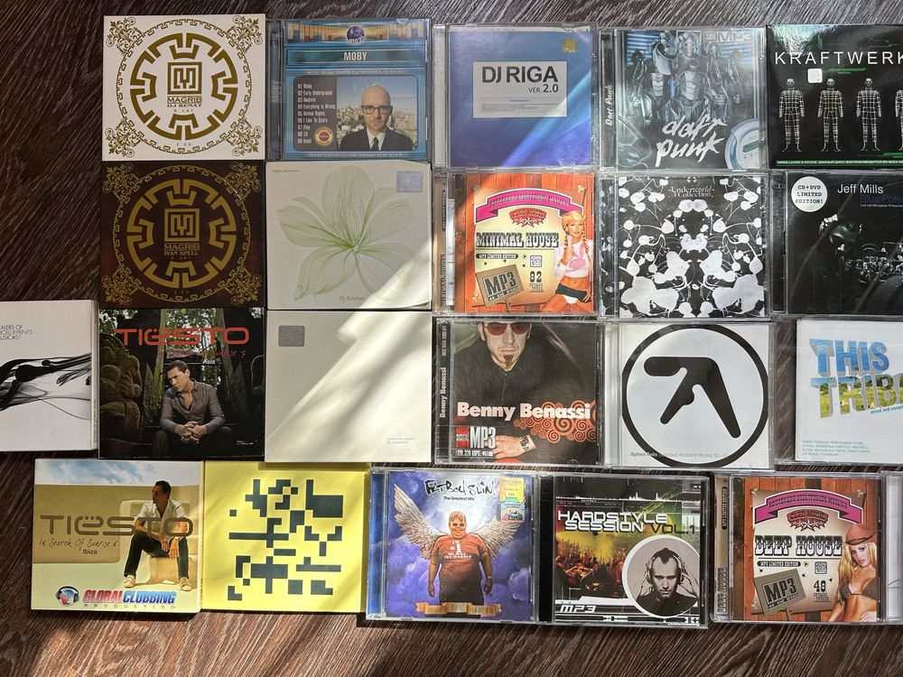 CD альбомы и mp3 сборники