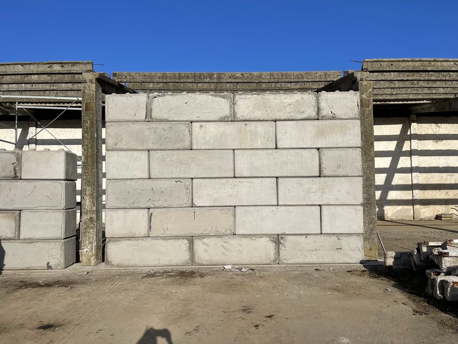 blocuri de beton, cuburi din beton, sprijinire maluri, podete,