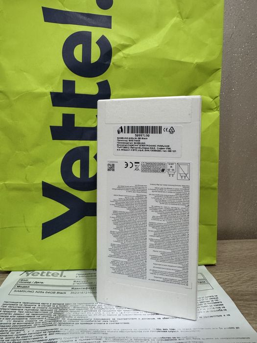 Samsung A05s |128GB| Фабрично запечатан | 36 м. гаранция Yettel|Черен