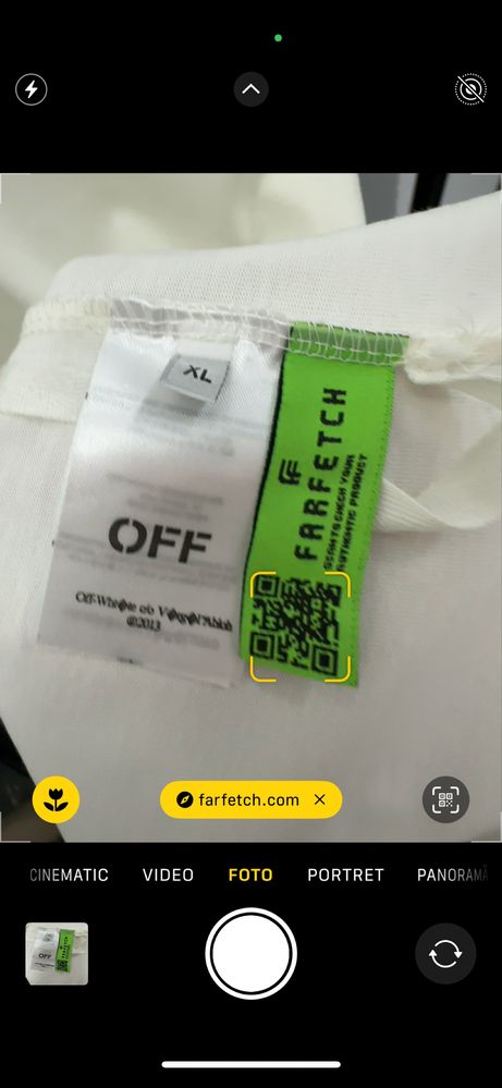 Off white tricou bumbac XXL
