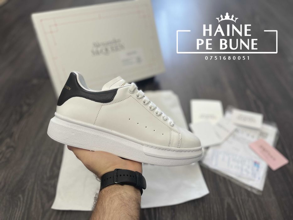 Adidasi ALEXANDER McQUEEN l Produs Nou Premium TRANSPORT Inclus