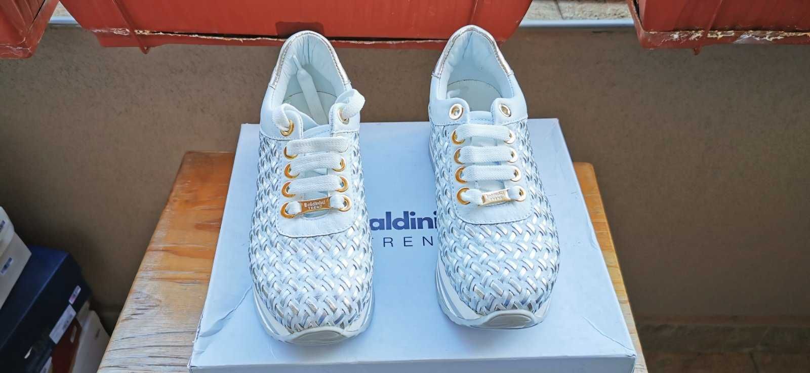 Оригинални маркови дамски кожени сникърси BALDININI TREND - 37 номер