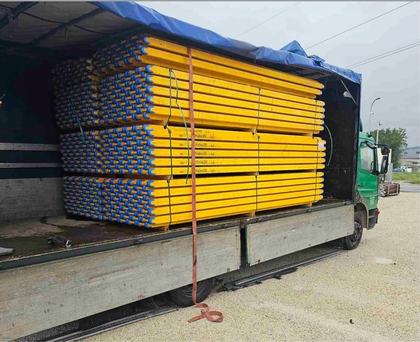 Panouri cofraje doka, lana, placa galbena, popi metalici, montanti