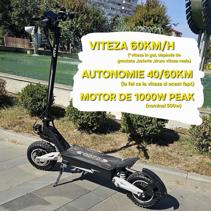 Trotineta Electrica OOTD T10 - Viteza 60km/h autonomie mare