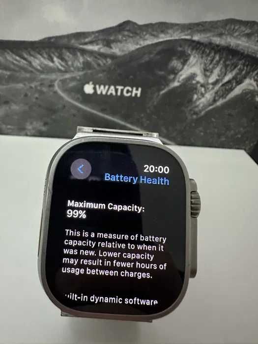 Apple Watch Ultra 2 - Титаниев корпус