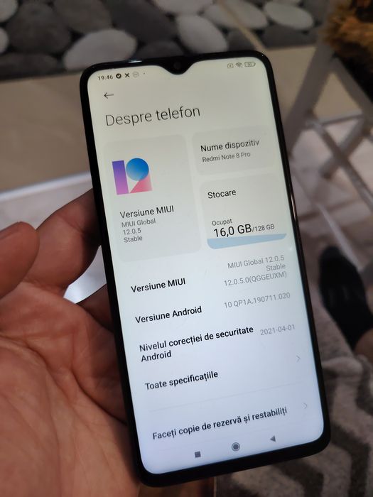 Redmi Note 8 Pro 128GB 6GB Display Original