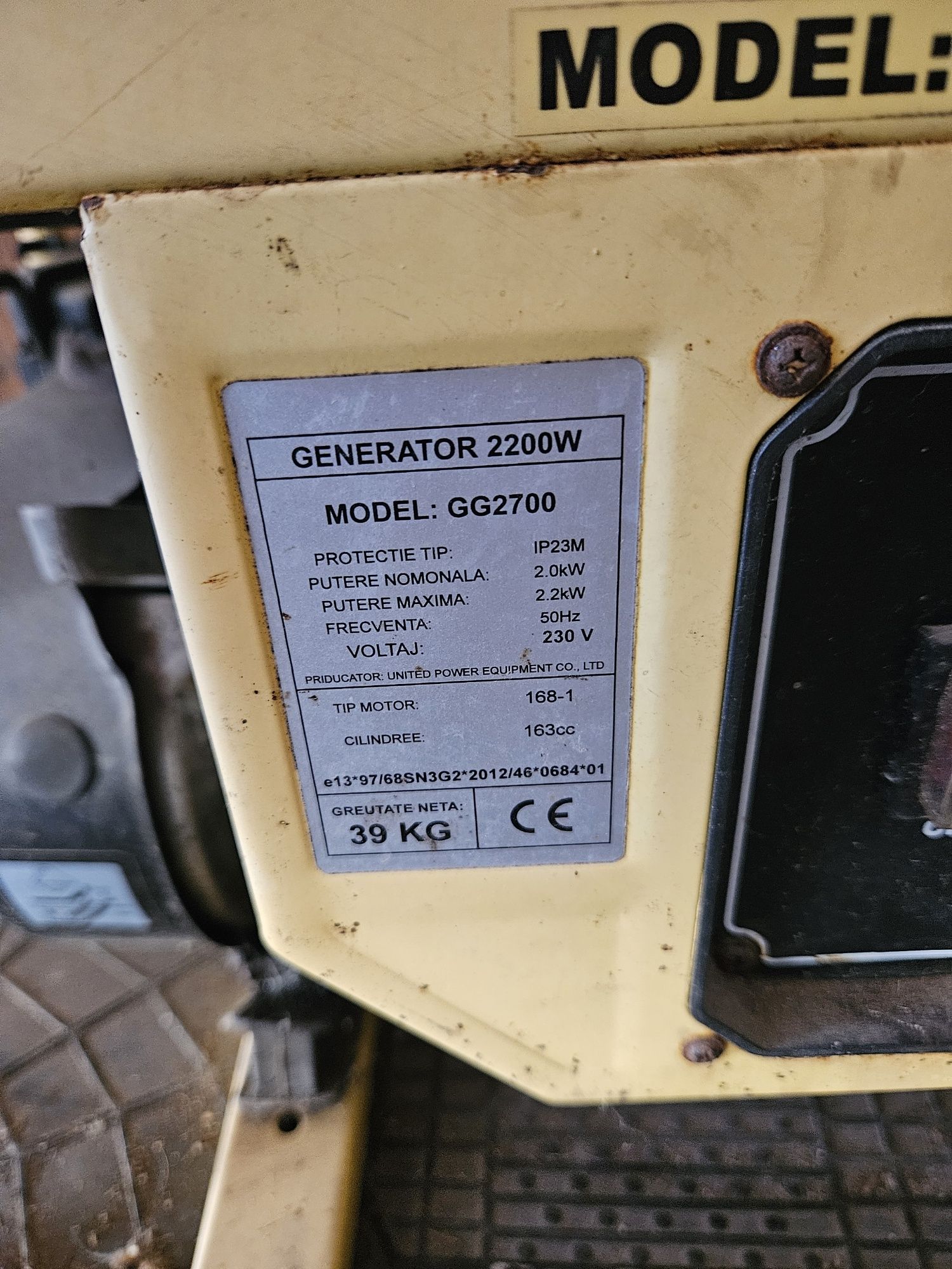 Generator curent