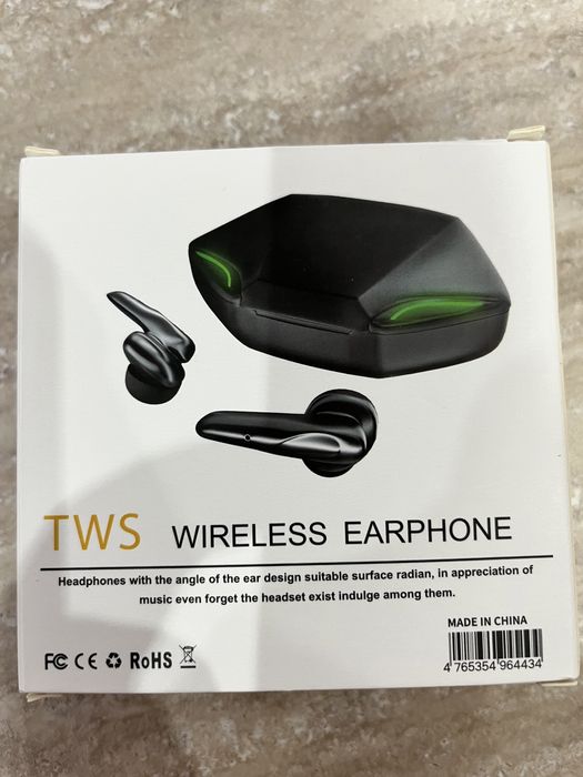 Безжични Wirelles слушалки,нови неизползвани