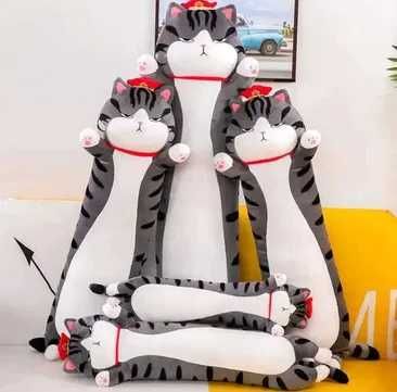Игрушка Кот-Батон 95см – Мягкий Подарок с Доставкой